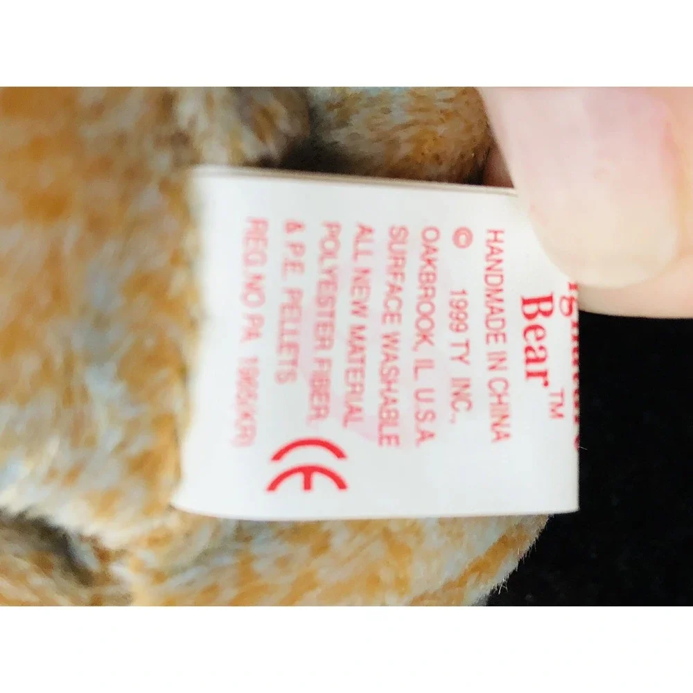Ty‎ Beanie Baby Babies RARE 1999 SIGNATURE Bear Excellent Condition RETIRED!